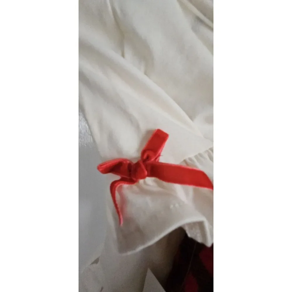 NWT Rare Editions 2pcs set top and‎ pants reindeer and bow ties 18Month